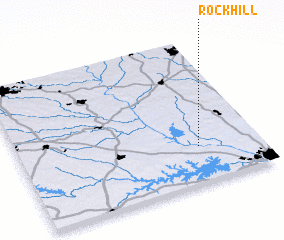 3d view of Rock Hill