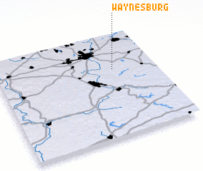 3d view of Waynesburg