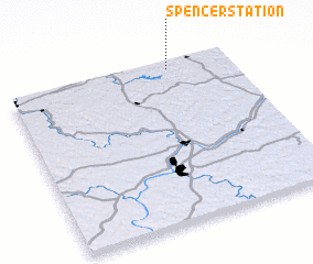 3d view of Spencer Station