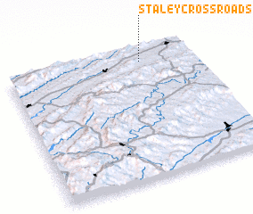 3d view of Staley Crossroads