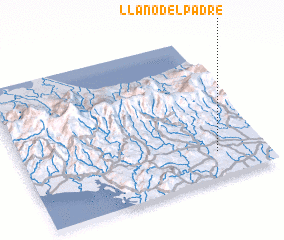 3d view of Llano del Padre