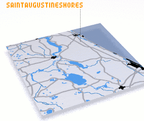 3d view of Saint Augustine Shores