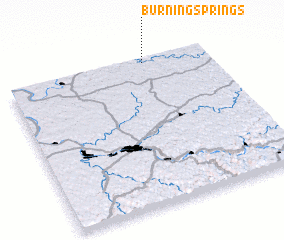 3d view of Burning Springs