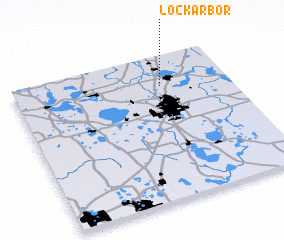 3d view of Lock Arbor
