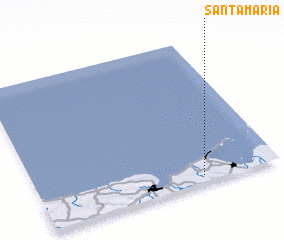 3d view of Santa María