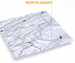 3d view of Mount Pleasant