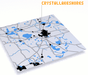 3d view of Crystal Lake Shores