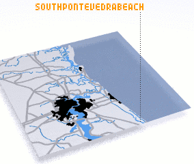 3d view of South Ponte Vedra Beach