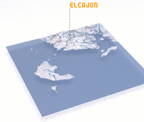 3d view of El Cajón