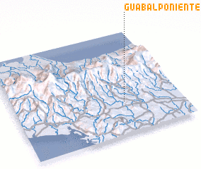 3d view of Guabal Poniente