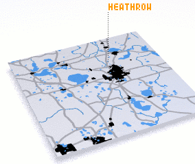 3d view of Heathrow