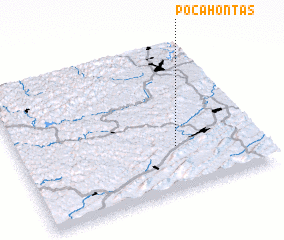 3d view of Pocahontas