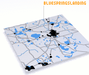 3d view of Blue Springs Landing