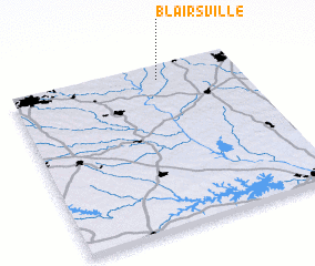 3d view of Blairsville