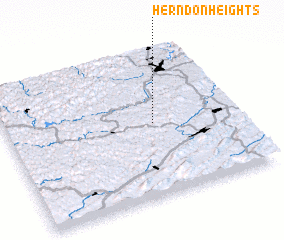 3d view of Herndon Heights