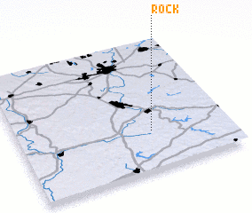 3d view of Rock