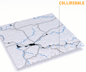 3d view of Collinsdale