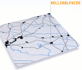 3d view of Hells Half Acre