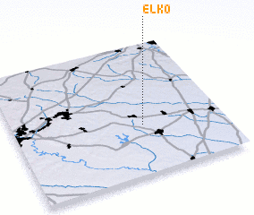 3d view of Elko