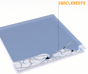 3d view of San Clemente