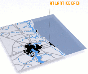 3d view of Atlantic Beach