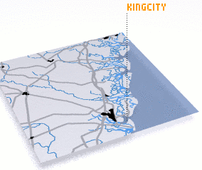 3d view of King City