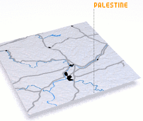 3d view of Palestine