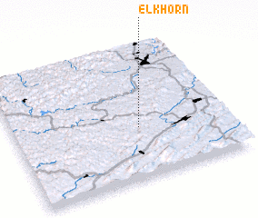 3d view of Elkhorn