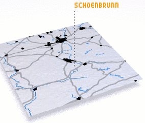 3d view of Schoenbrunn