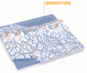 3d view of La Angostura