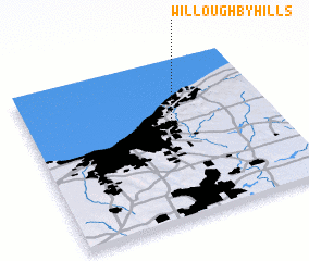 3d view of Willoughby Hills