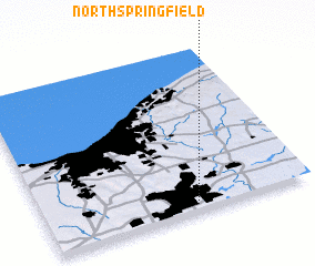 3d view of North Springfield