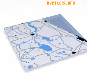 3d view of Myrtle Island