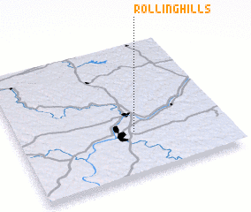 3d view of Rolling Hills