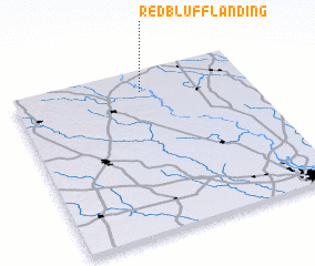 3d view of Red Bluff Landing