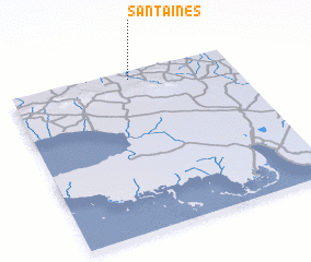 3d view of Santa Inés