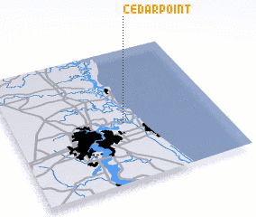 3d view of Cedar Point