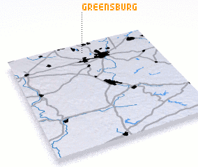 3d view of Greensburg