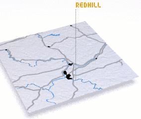 3d view of Red Hill