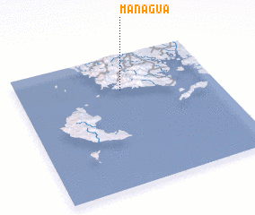 3d view of Managua