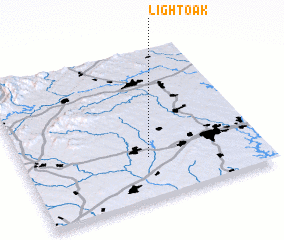 3d view of Light Oak