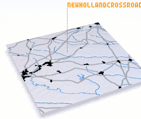 3d view of New Holland Crossroads