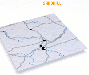 3d view of Sand Hill