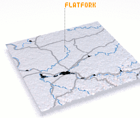 3d view of Flatfork