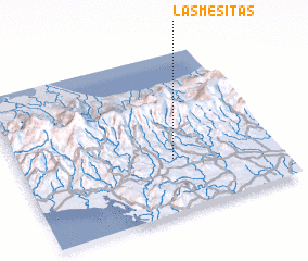 3d view of Las Mesitas