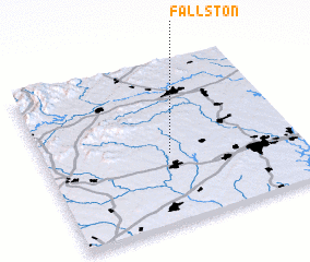 3d view of Fallston