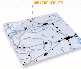 3d view of Hampton Heights