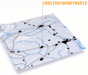 3d view of Chestnut Apartments