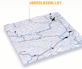 3d view of Jarrolds Valley