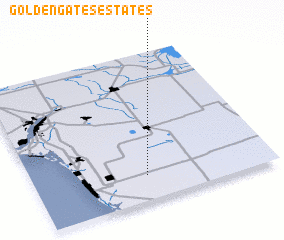 3d view of Golden Gates Estates